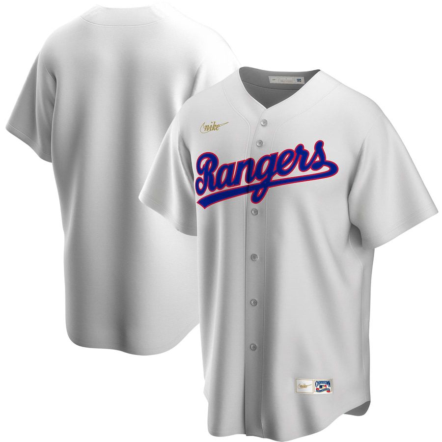 Mens Texas Rangers Nike White Home Cooperstown Collection Team MLB Jerseys->texas rangers->MLB Jersey